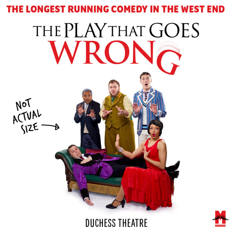 “The Play That Goes Wrong” at the Duchess Theatre